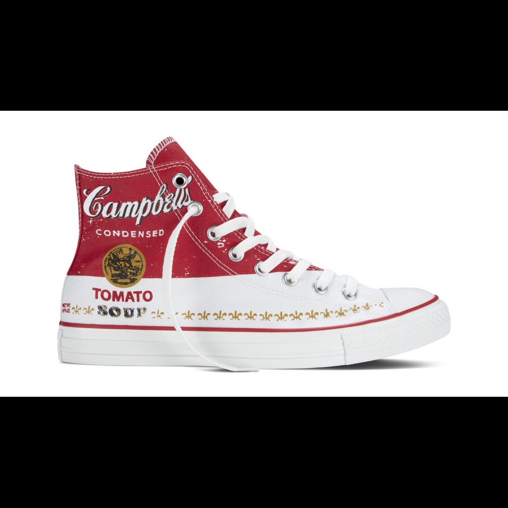 Campbell’s Tomato Soup High Top Converse